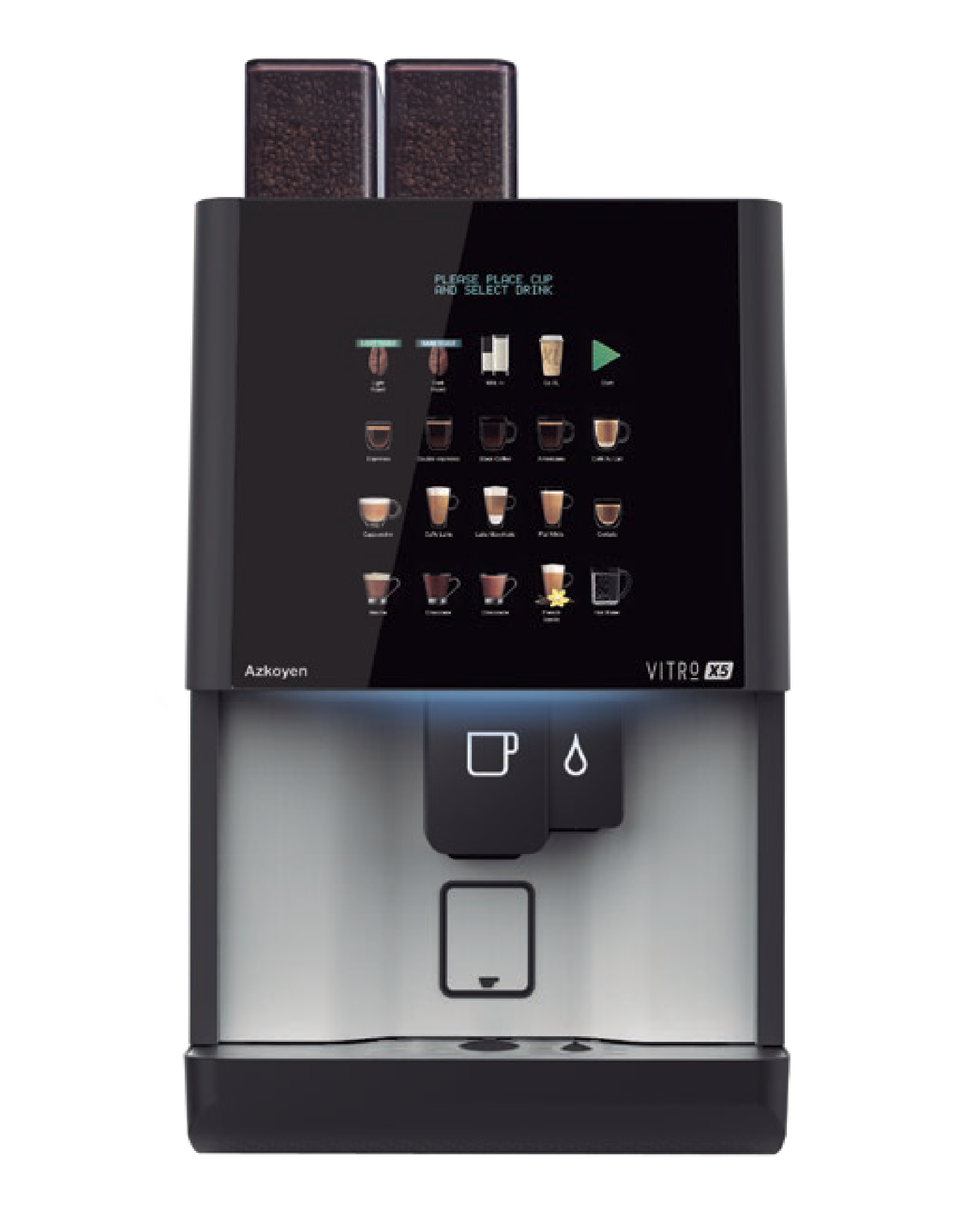 Black coffee machine